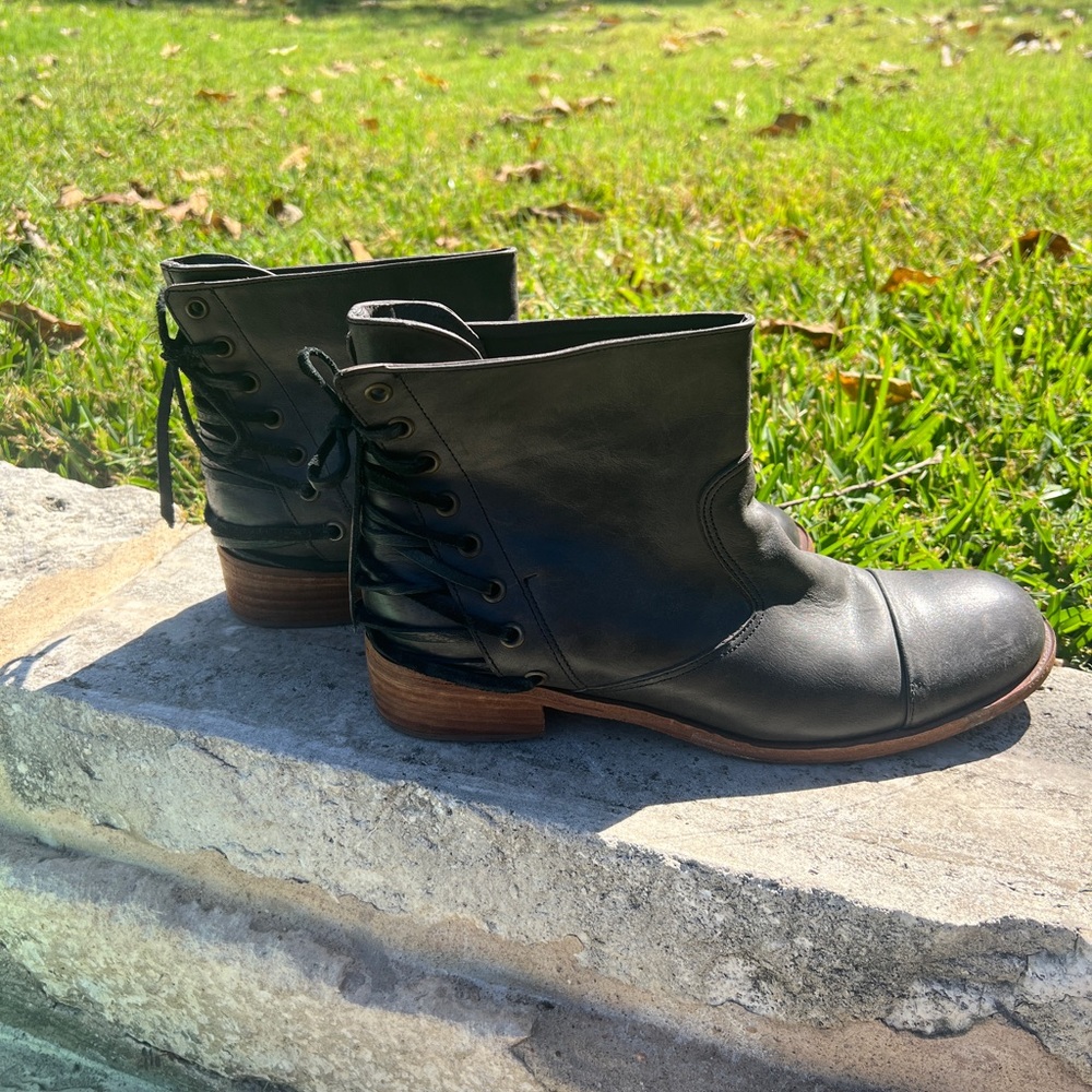 Maggio Rossetto Vintage Italian Leather Boots sz 40/ 9.5